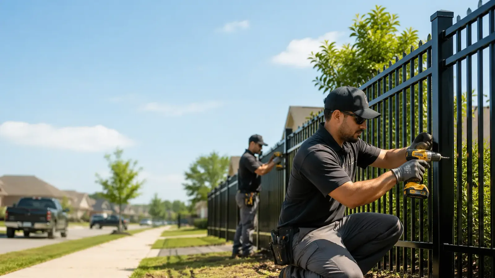 Metal Fence Installation in Avon, IN